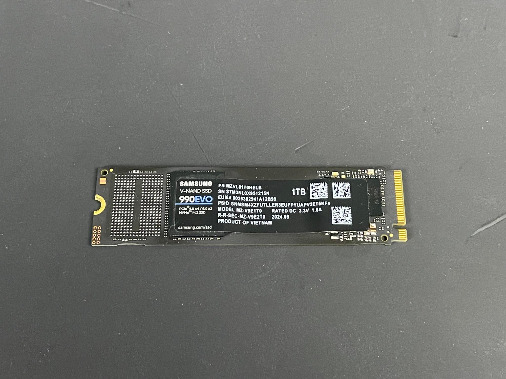 Samsung 990 EVO 1TB NVMe SSD | Free Shipping