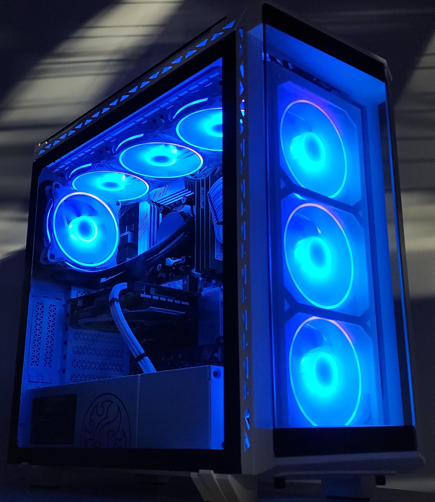 Gaming PC Ryzen 5 5500 16GB RAM 128GB SSD + 500GB HDD GTX 1650 4GB Windows 11 Computer