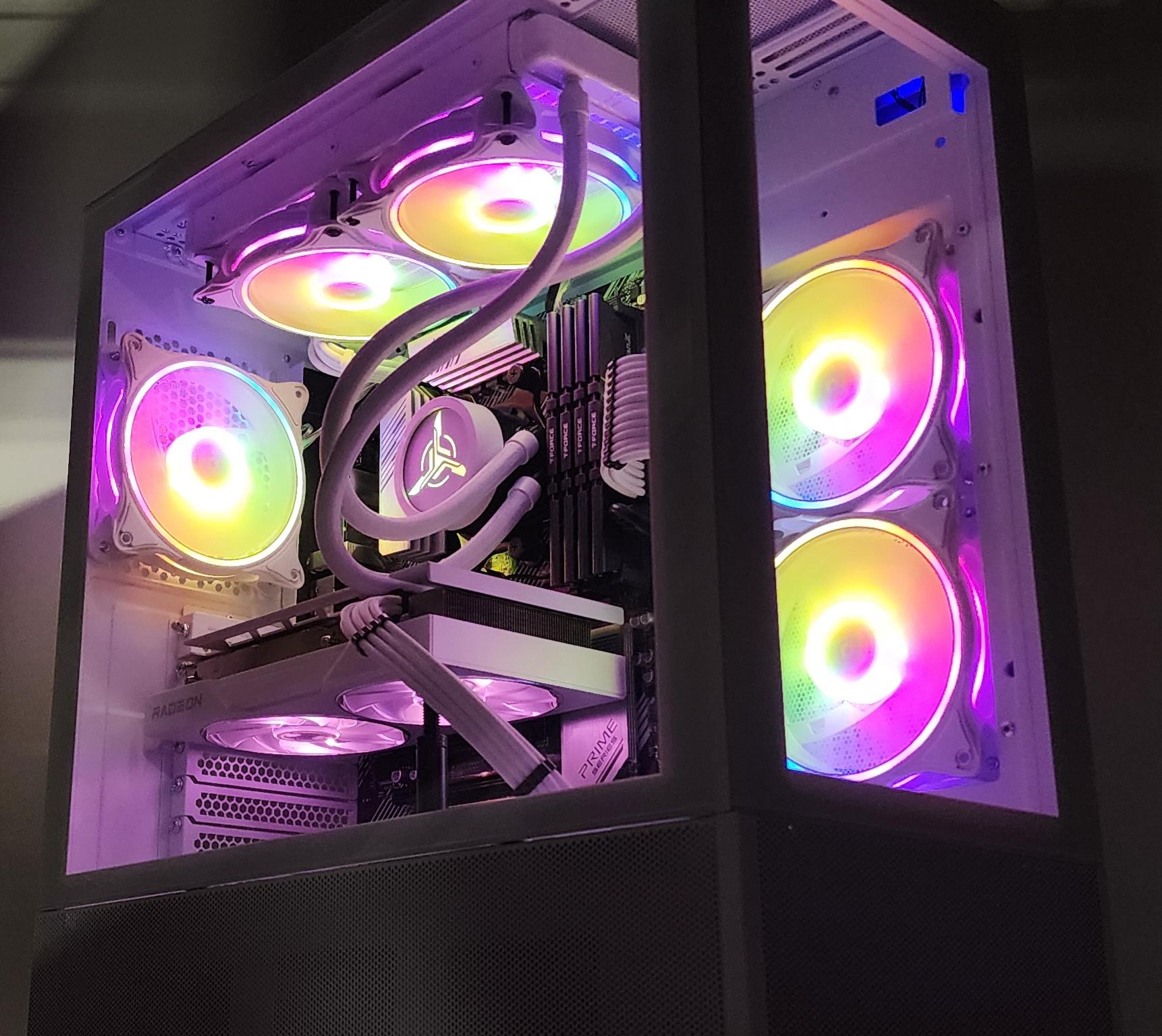 Gaming PC Ryzen 5 5500 32GB RAM 1TB SSD RX 6650 XT 8GB Windows 11 Computer