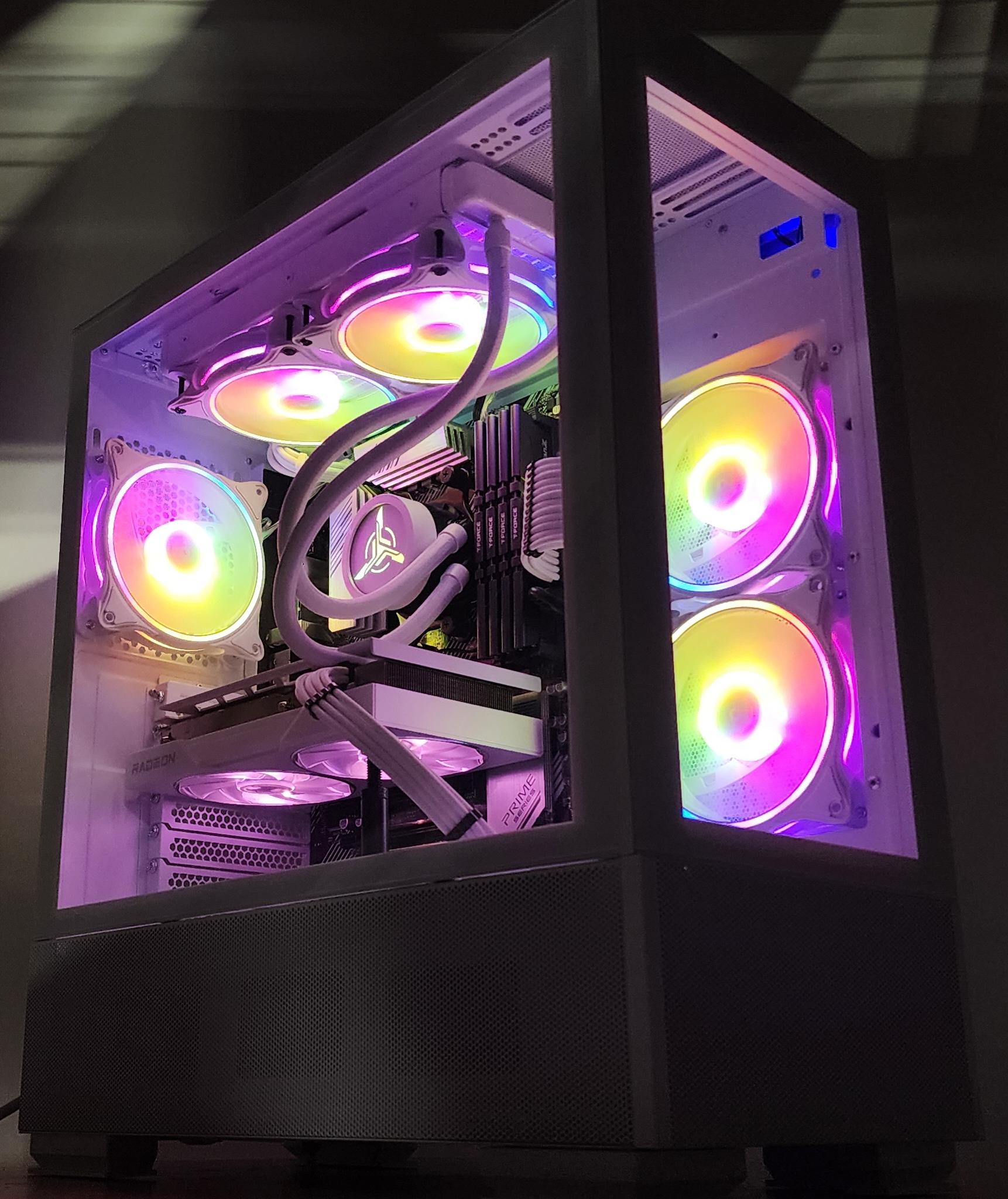 Gaming PC Ryzen 5 5500 32GB RAM 1TB SSD RX 6650 XT 8GB Windows 11 Computer