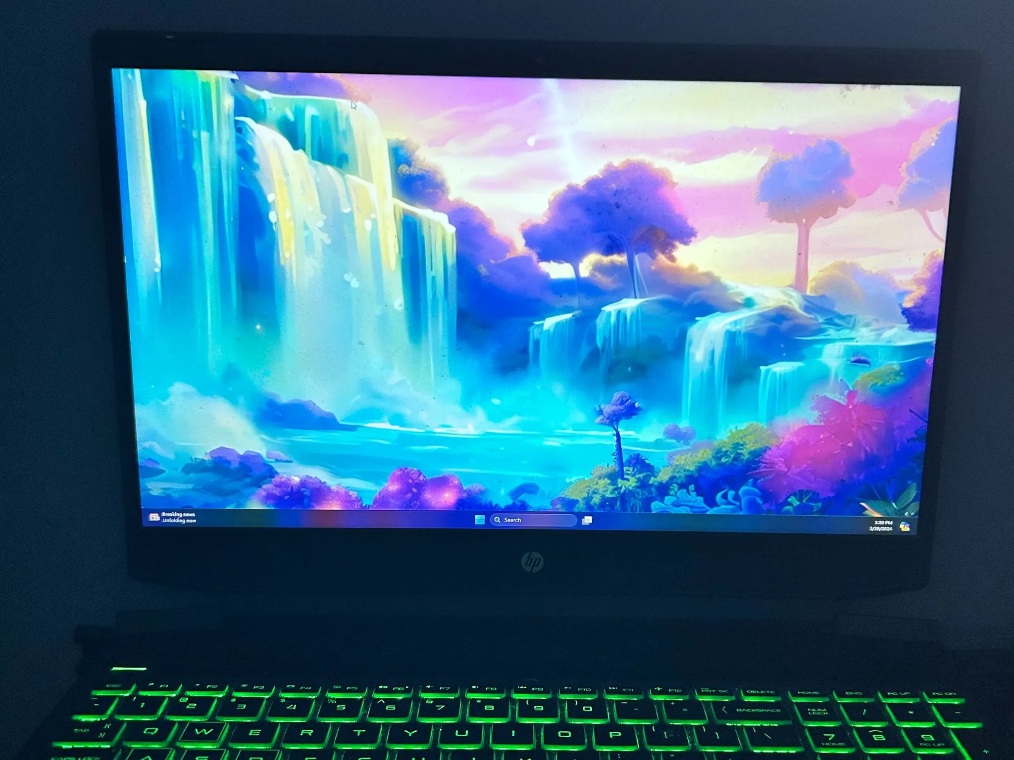 HP Pavilion 15 FHD 144Hz Gaming Laptop, AMD Ryzen 5 5600H 24GB RAM, Nvidia GTX 1650 Graphics, NO SSD