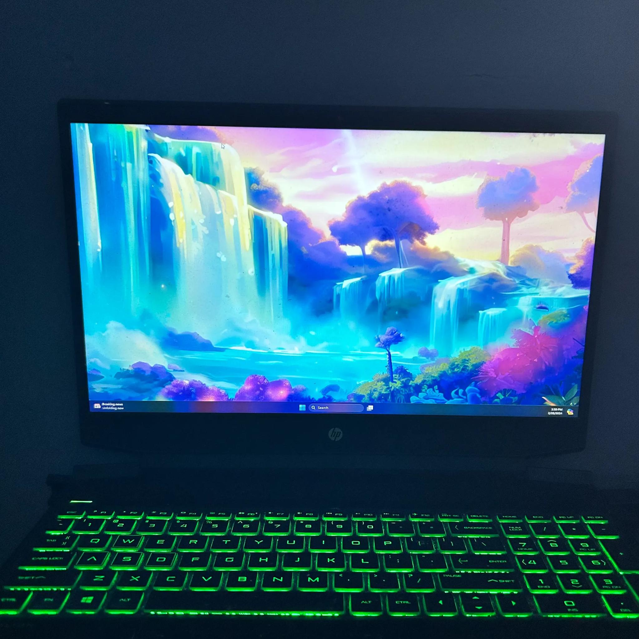 HP Pavilion 15 FHD 144Hz Gaming Laptop, AMD Ryzen 5 5600H 24GB RAM, Nvidia GTX 1650 Graphics, NO SSD