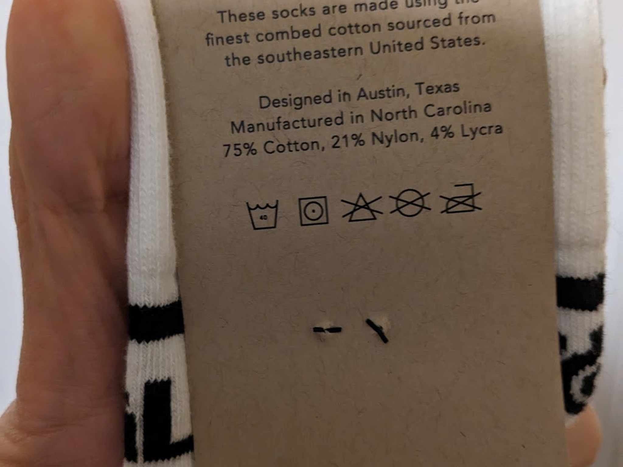 New Open Box SteelSeries Socks, White