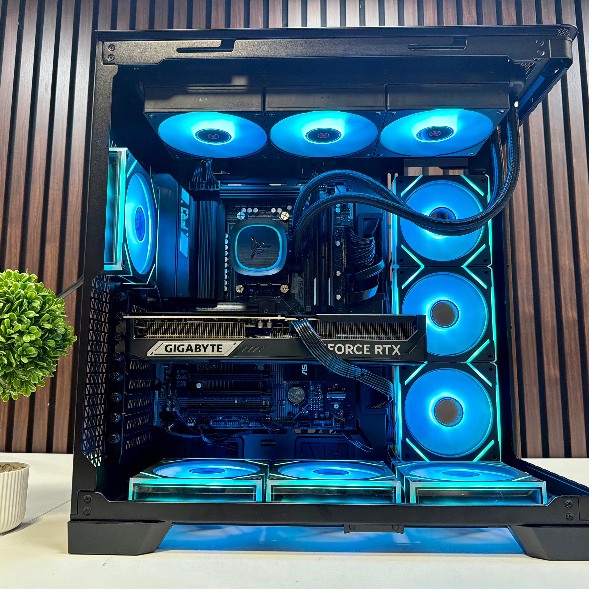 RTX 5070 TI | Ryzen 9800X3D | 32GB DDR5 CL 30 | 2TB M.2 | 1200 Watt Gold PSU | AIO