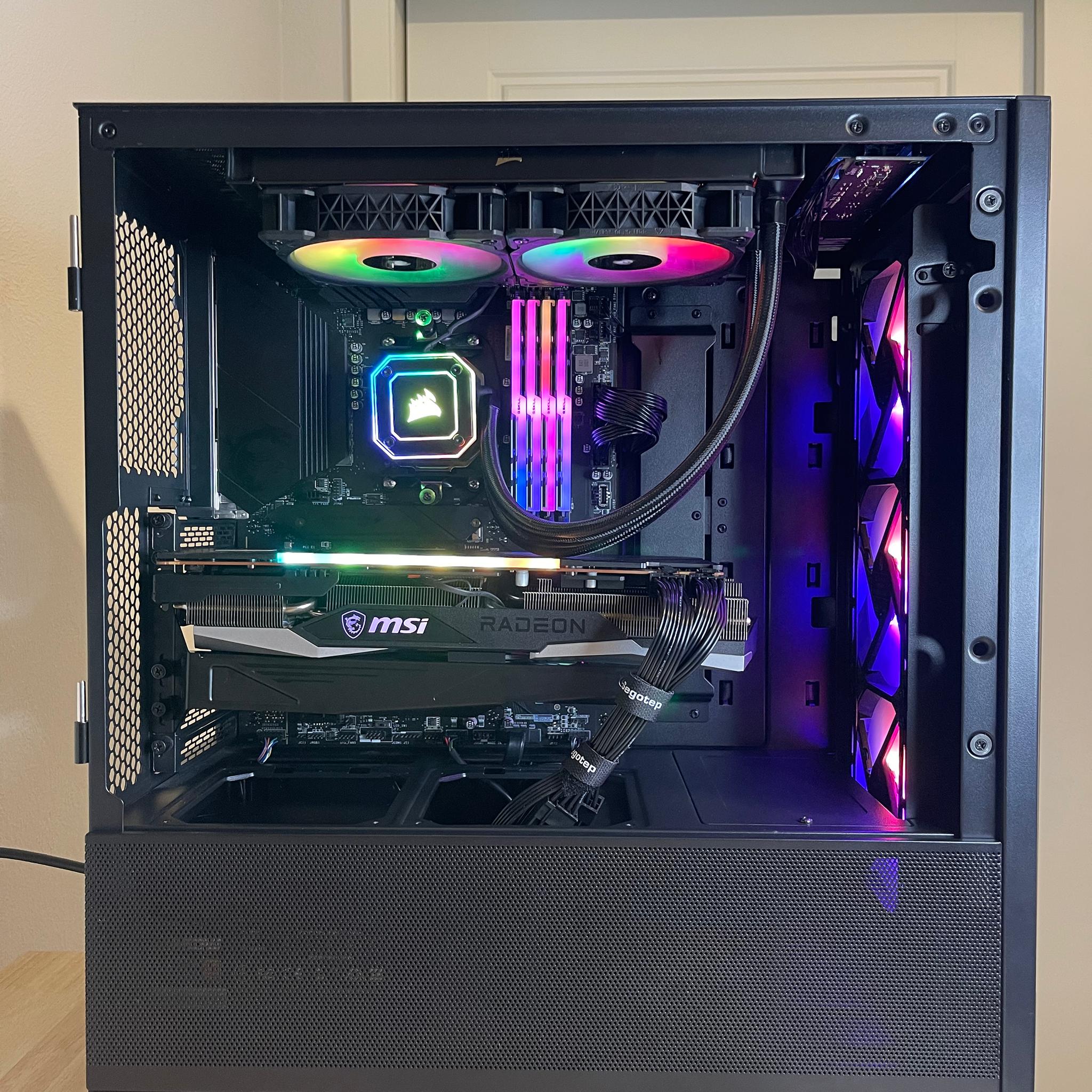 RX 6800 + Ryzen 9 5900x 12core 24thread + 32GB RAM