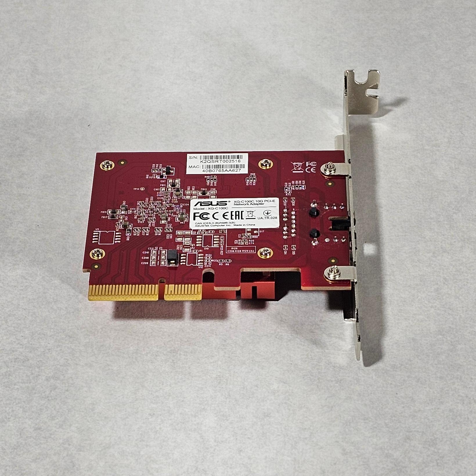 ASUS XG-C100C 10G Network Adapter PCI-E x4 Card