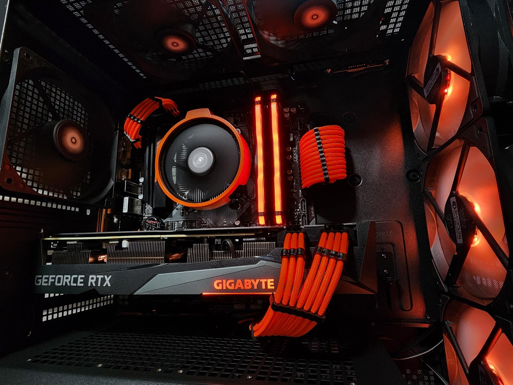  🖤🧡🖤 Gigabyte RTX 3060 Ti // Ryzen 5 3600 // Corsair Vengeance 16GB 3000MHz 