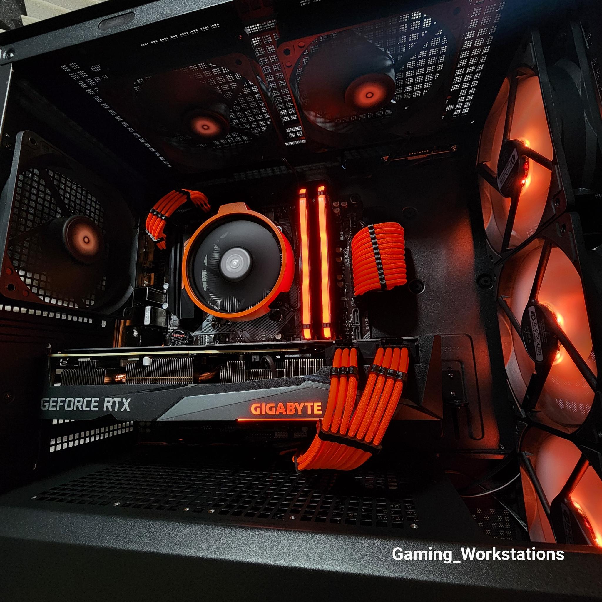  🖤🧡🖤 Gigabyte RTX 3060 Ti // Ryzen 5 3600 // Corsair Vengeance 16GB 3000MHz 