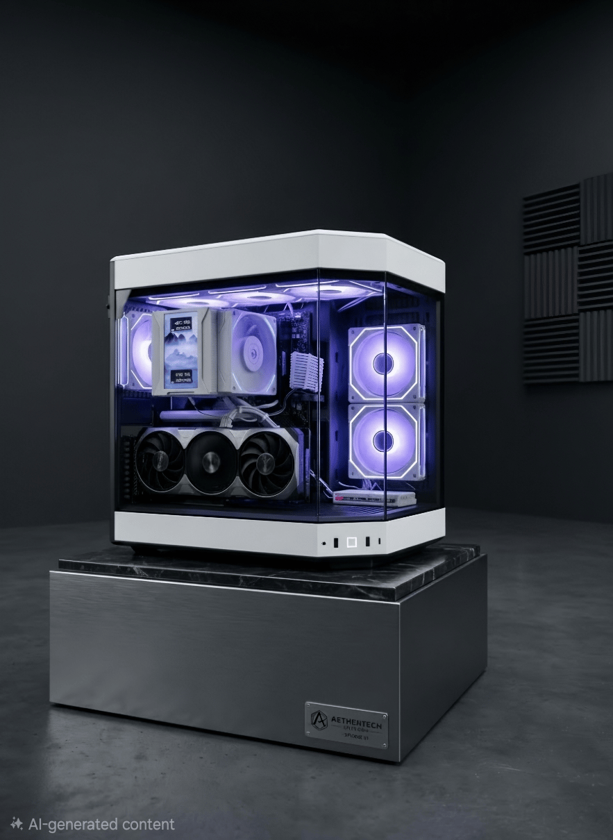 GeForce RTX 4070 Ti Super Custom Gaming PC - Ryzen 7 5800XT, 2TB NVMe SSD