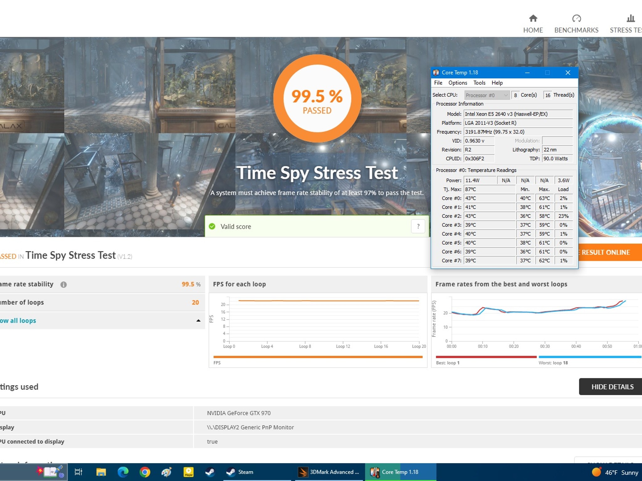 🔫💣For the 💵 💰-Intel Core i7  Xeon  2640 V3 8 Cores-Nvidia GTX 970 4GB-16GB DDR4 RAM-512GB NVME