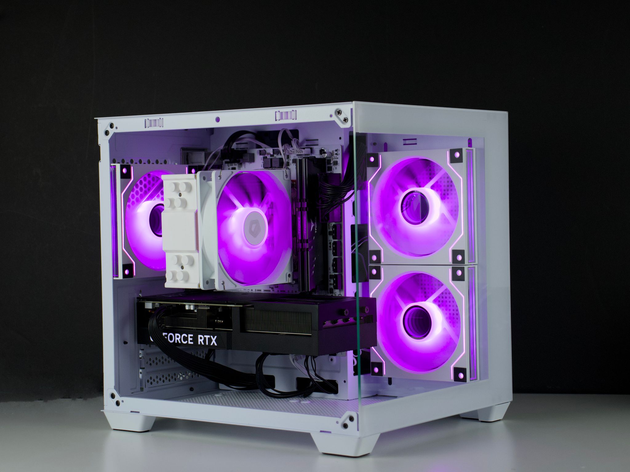 🧊❄️🧊 White Gaming PC – RTX 5060 TI, Ryzen 7 5700X, 32GB RAM, 1TB SSD - WiFi, BlueTooth 🧊❄️🧊