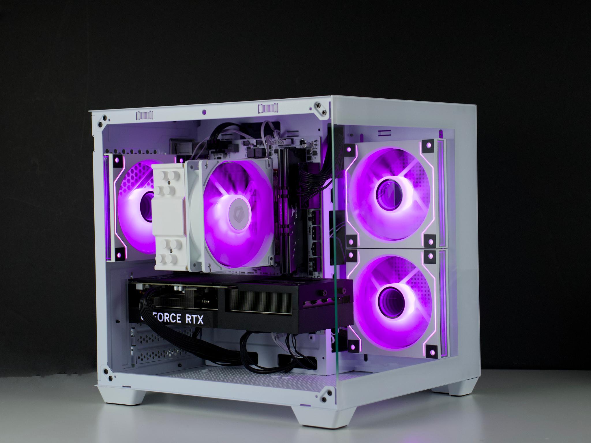 🧊❄️🧊 White Gaming PC – RTX 5060 TI, Ryzen 7 5700X, 32GB RAM, 1TB SSD - WiFi, BlueTooth 🧊❄️🧊