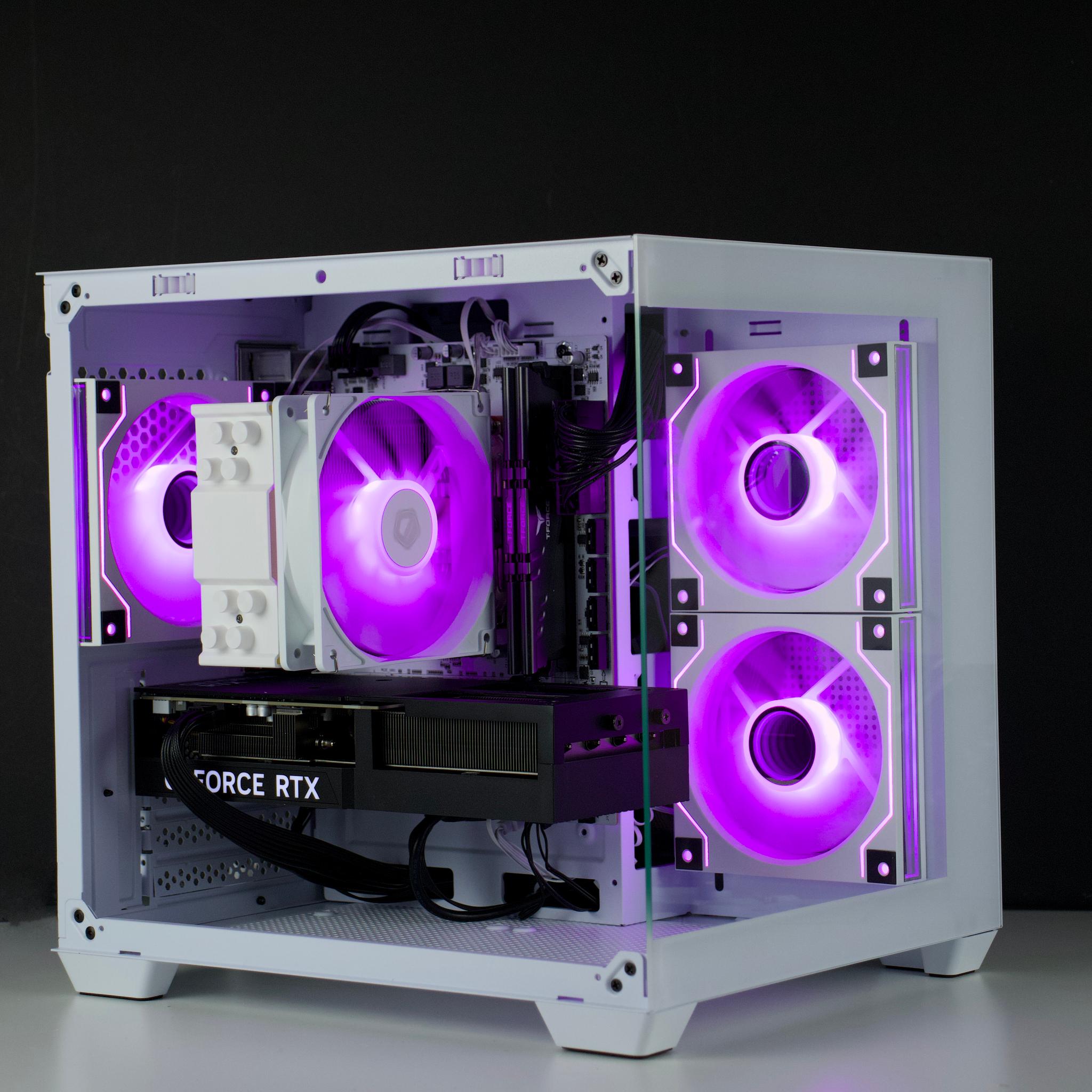 🧊❄️🧊 White Gaming PC – RTX 5060 TI, Ryzen 7 5700X, 32GB RAM, 1TB SSD - WiFi, BlueTooth 🧊❄️🧊
