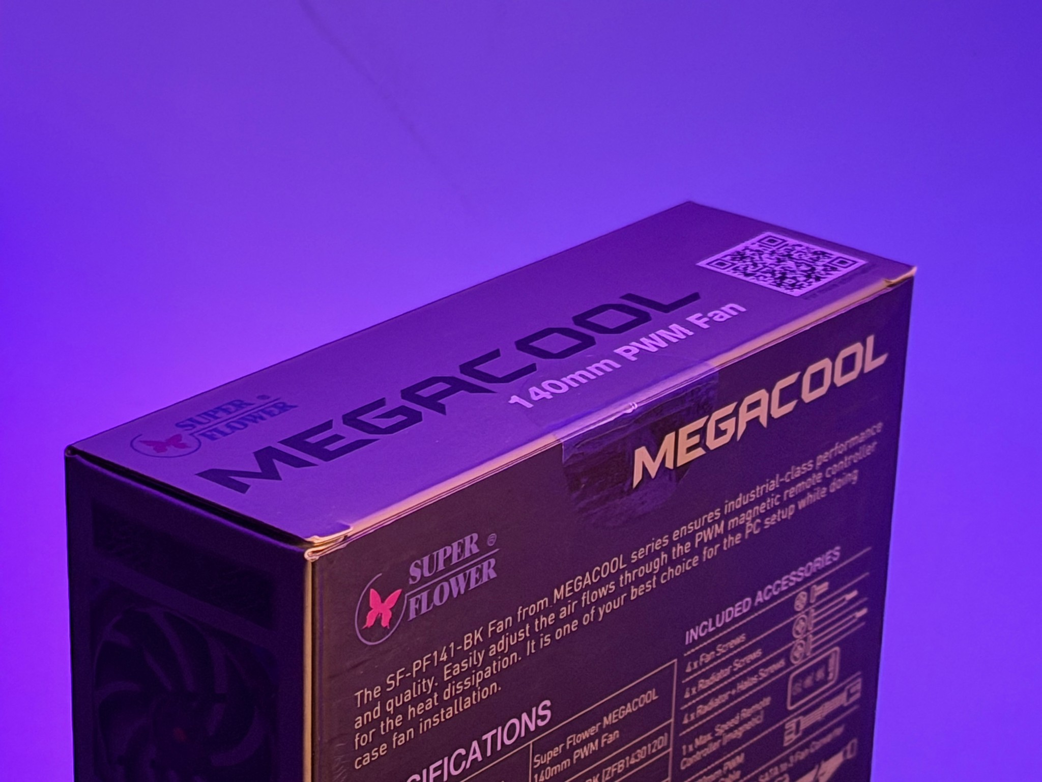 2X Super Flower Megacool 140mm fans