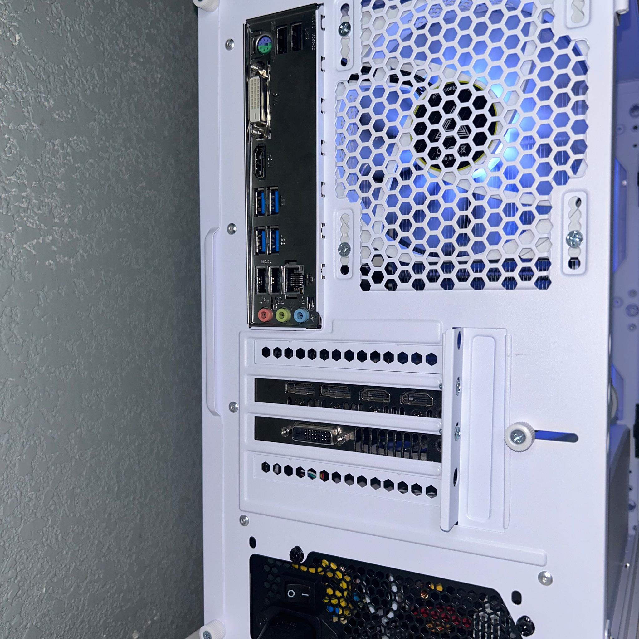 All White Budget Gaming PC | GTX 1060 + Ryzen 5 2600 