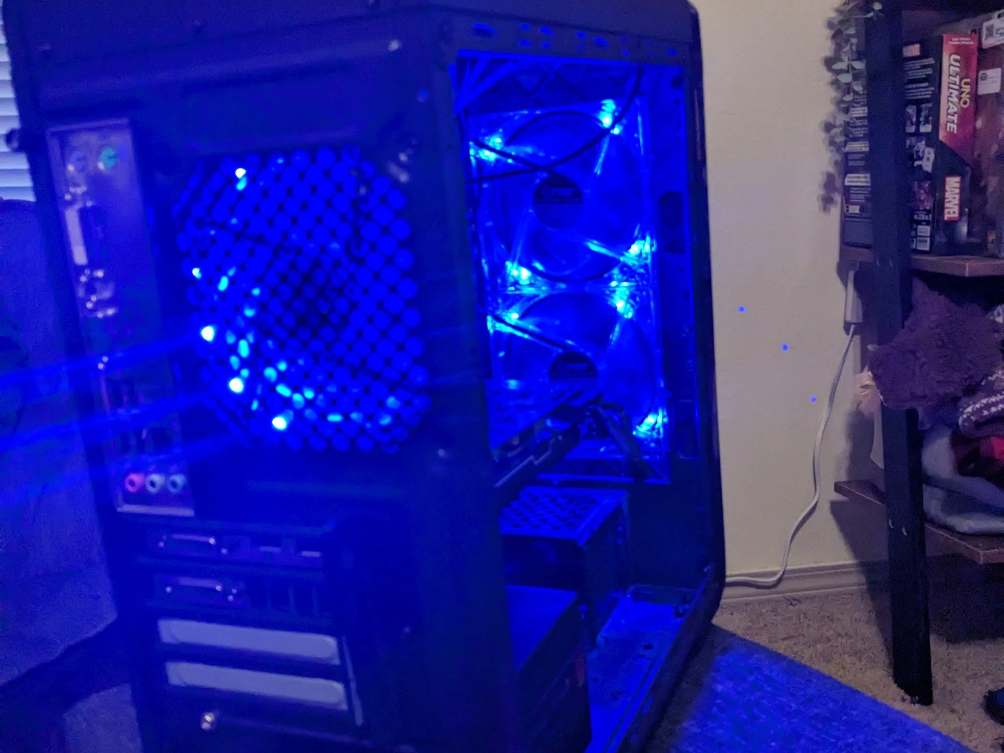 FREE SHIP || "Smurf Party" || Win11, WiFi, i5 3470, 16GB RAM, GTX 770 2GB, 480GB SSD