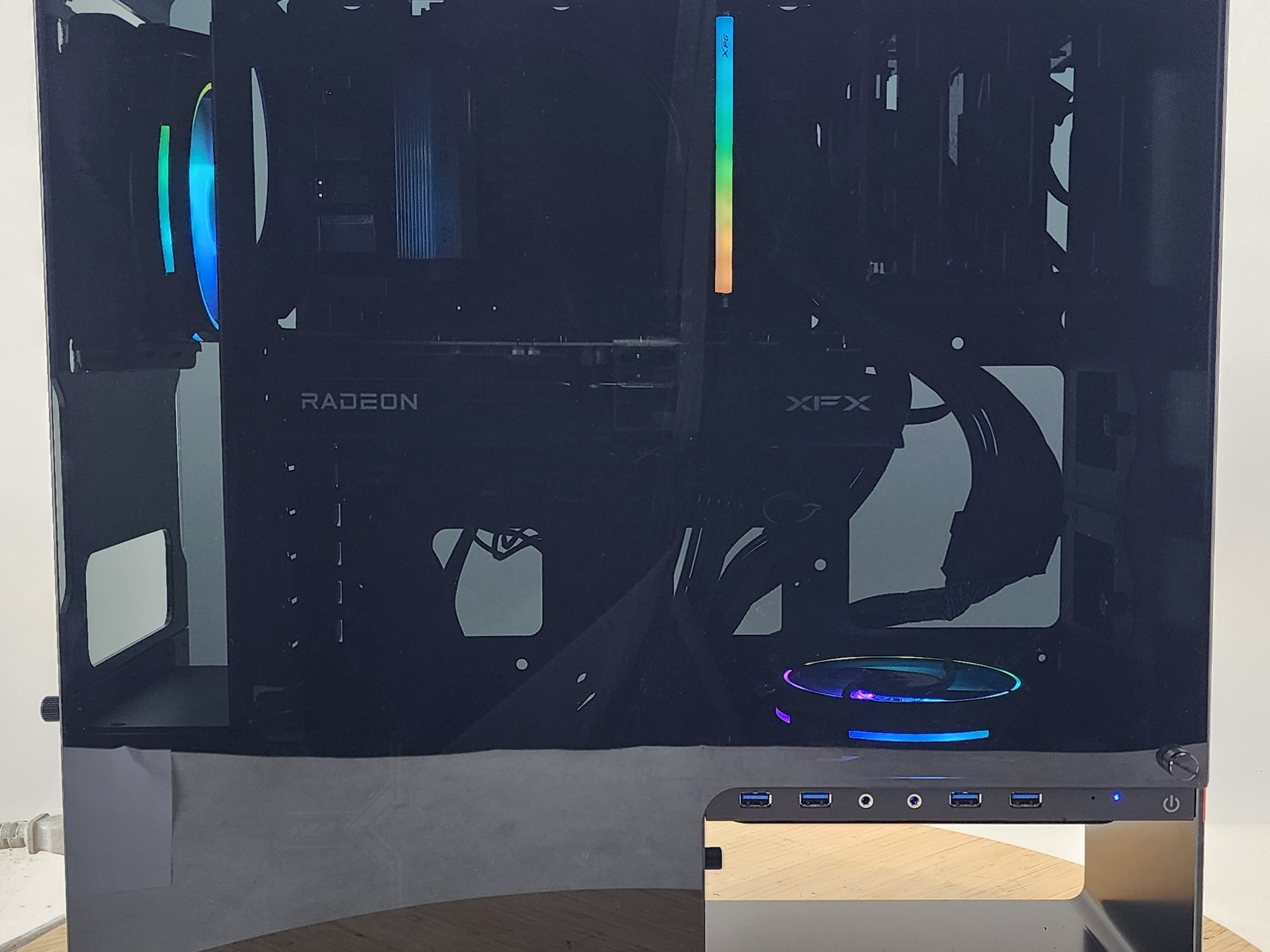 Gaming PC Ryzen 5 7600X 16GB RAM 512GB SSD+2TB HDD RX 7600 XT 16GB Win11 PC