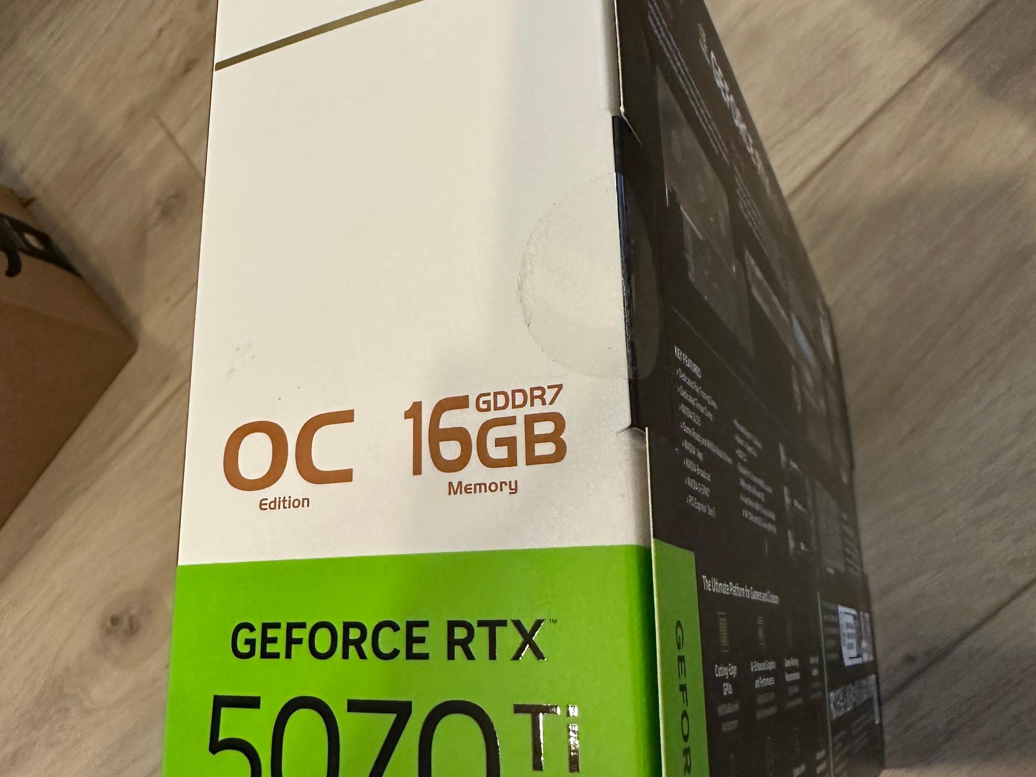 Asus ProArt GeForce 5070TI 16GB VRAM