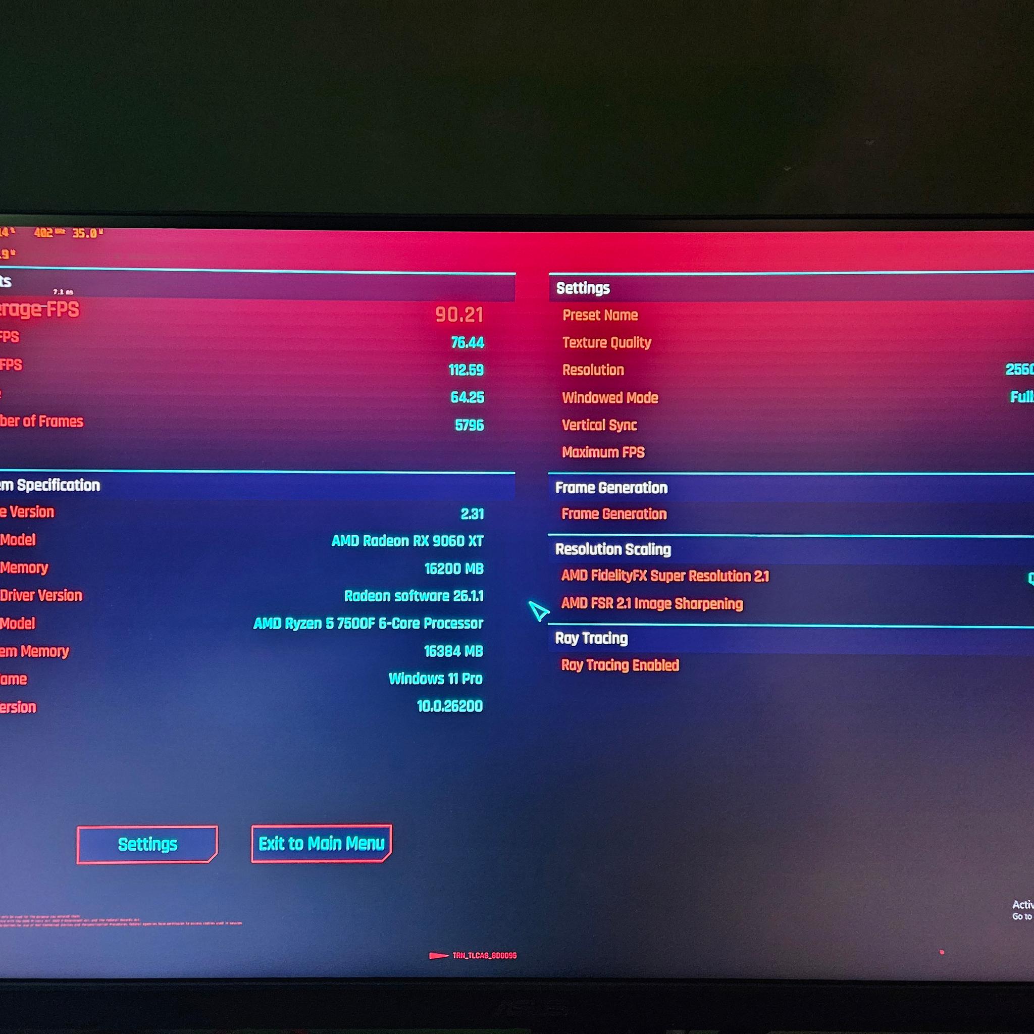 All new Ryzen 5 7500f with Rx 9060 XT 16GB