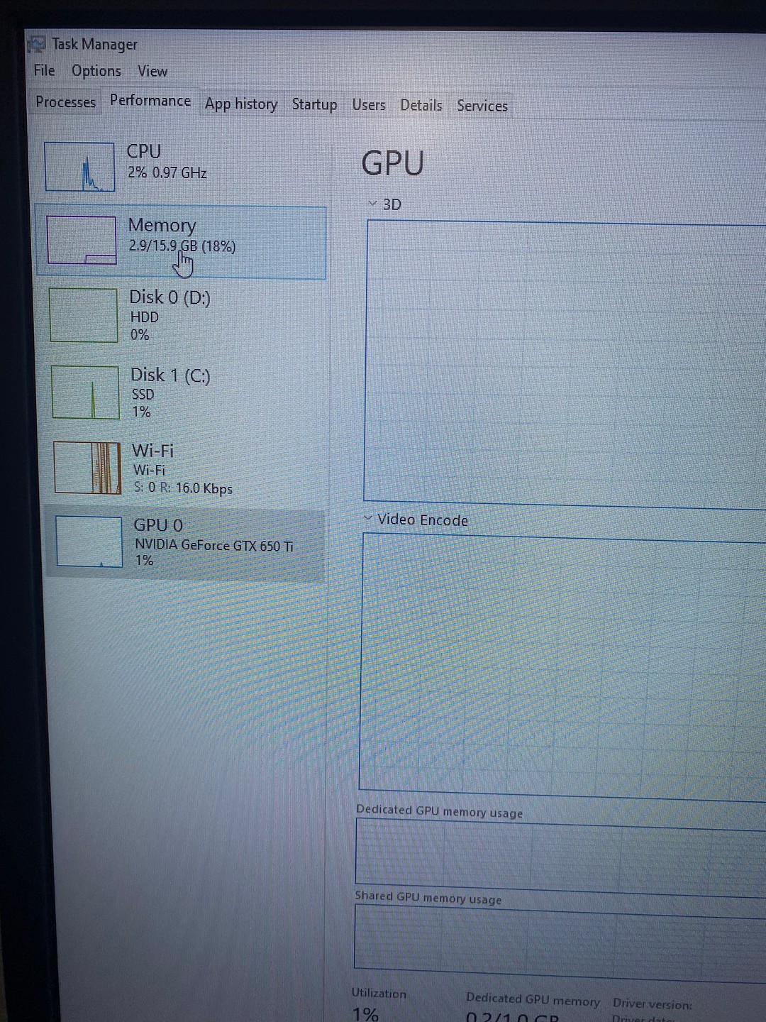Gaming PC - GTX 650 Ti, I5 4570, 16GB DDR3, WIFI, BLACK, 128GB SSD