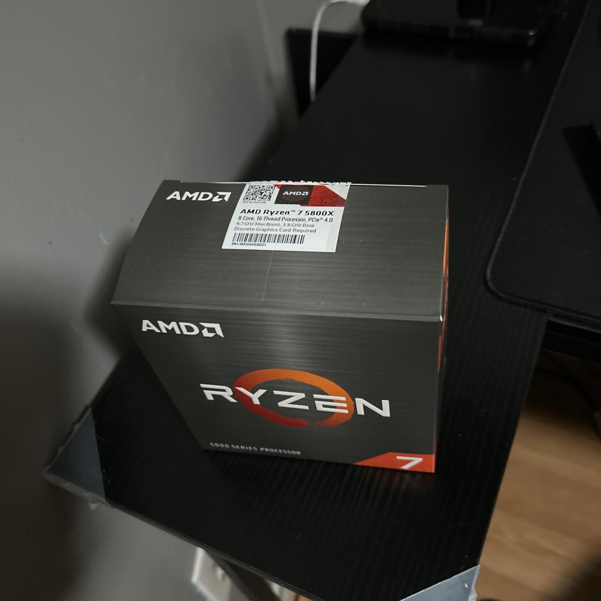 AMD Ryzen 7 5800x