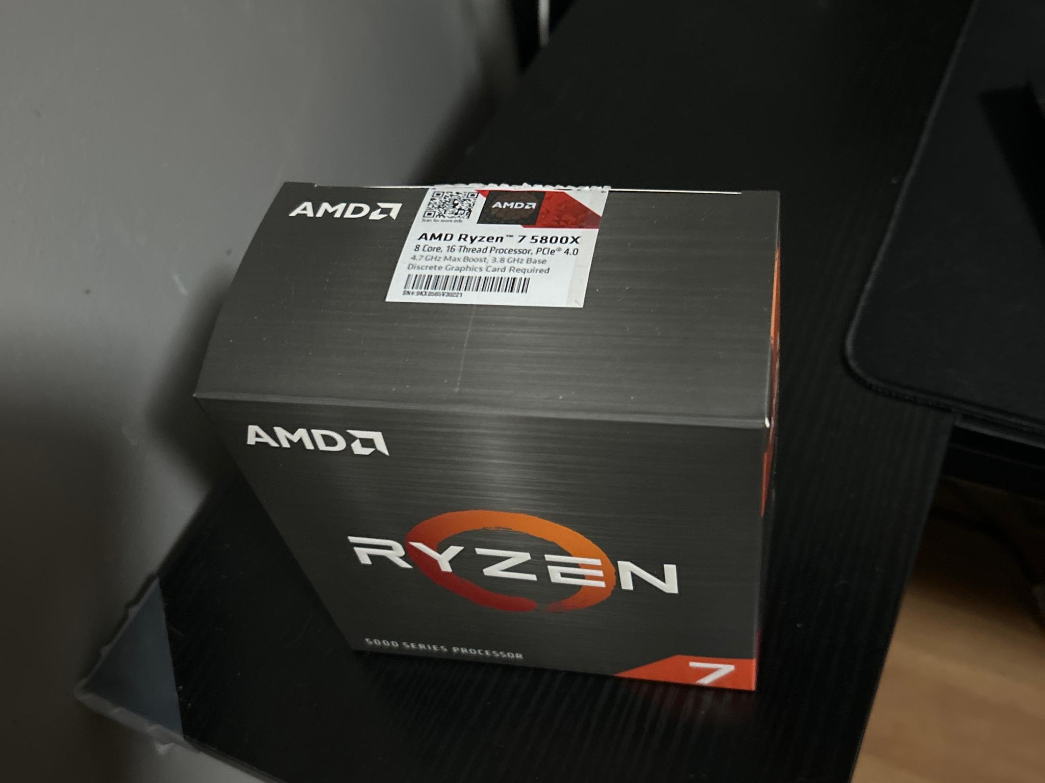 AMD Ryzen 7 5800x