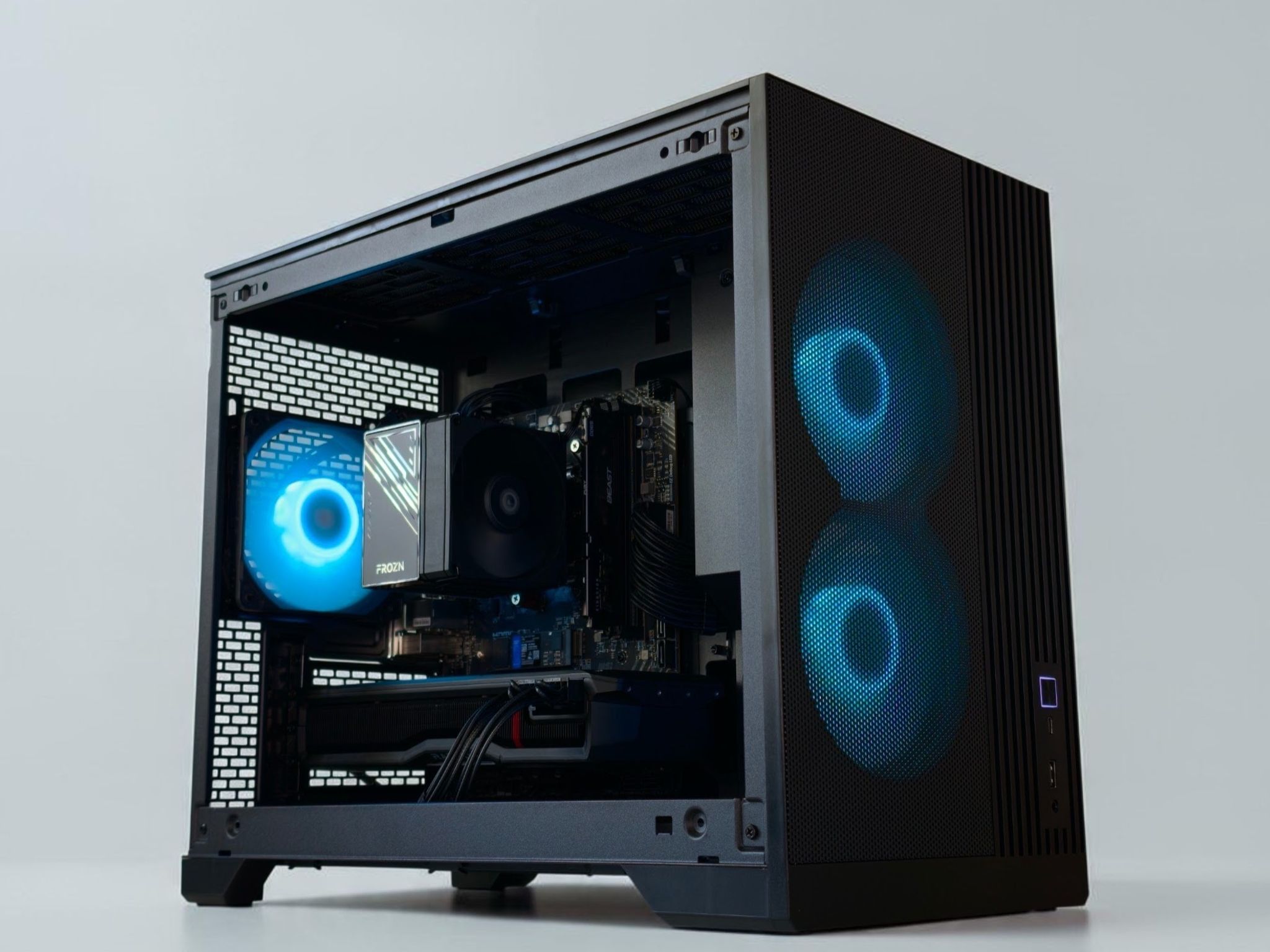 🖤🦍 Gaming PC◼️AMD RX 7800 XT 16GB◼️AMD Ryzen 7 8700F◼️16GB DDR5◼️1TB SSD