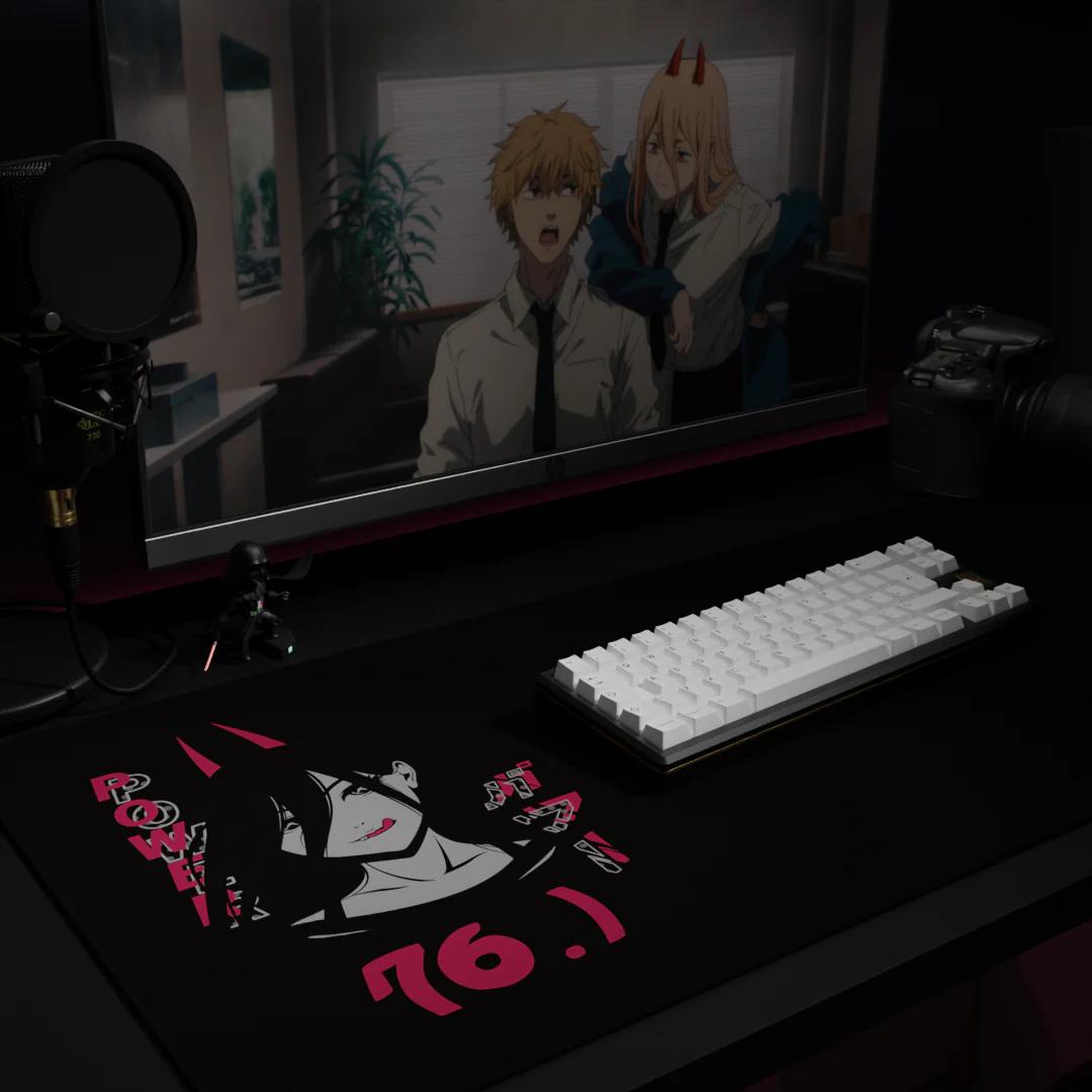 Black Powa Dark Deskmat