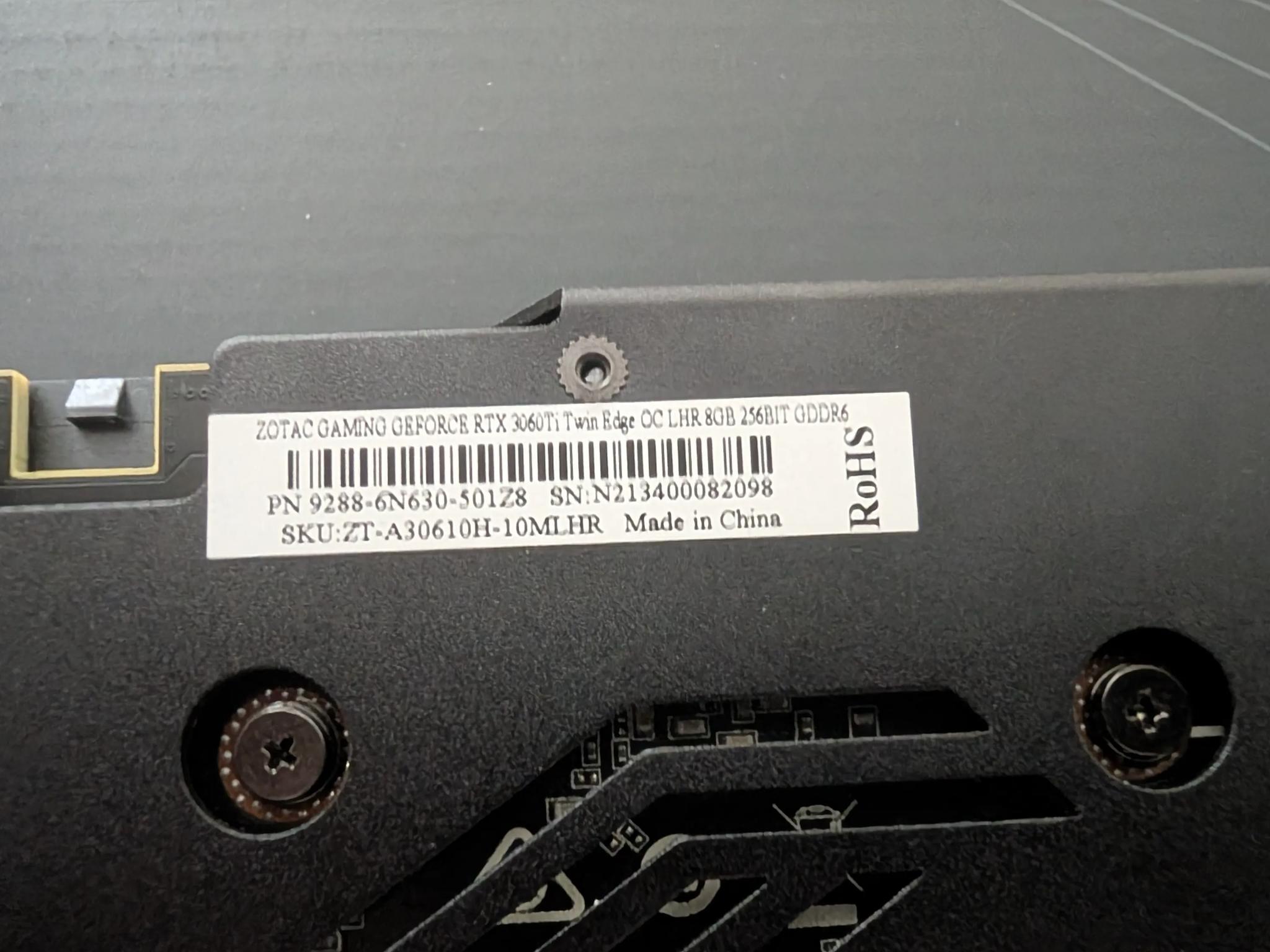 Zotac 3060 ti