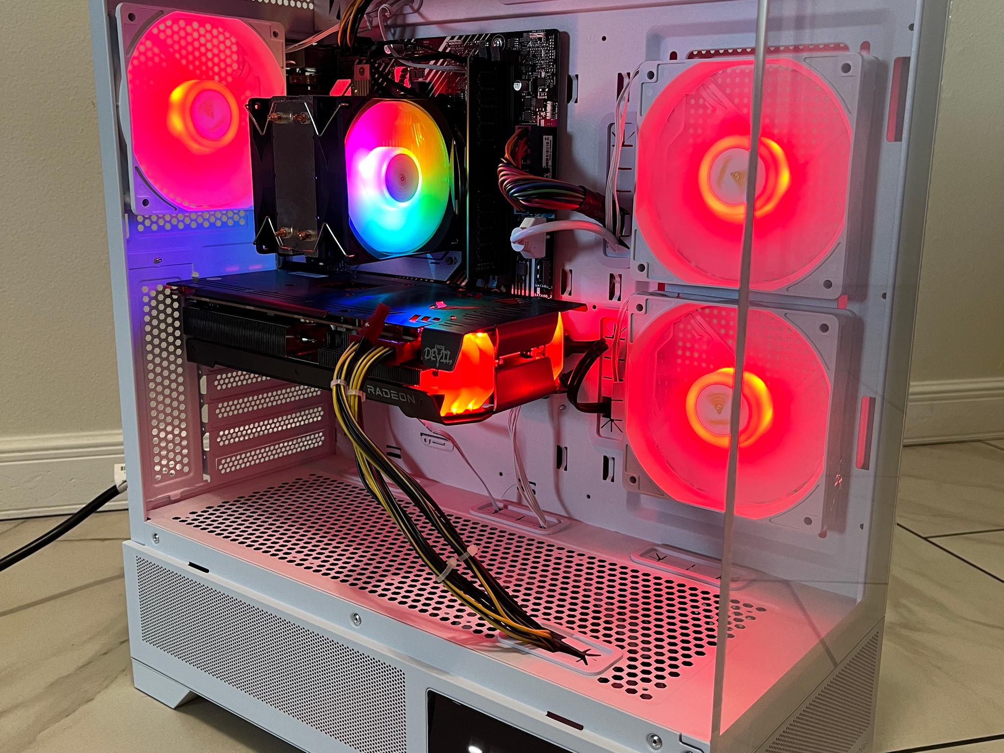 AMD RX 6600 XT, Intel Core i5-11400f, 16GB RAM, 1TB SSD, High FPS Gaming PC w/ Wi-Fi & BT