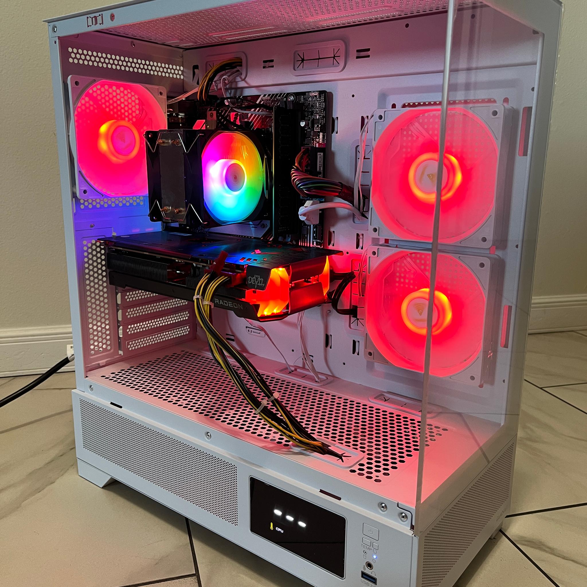 AMD RX 6600 XT, Intel Core i5-11400f, 16GB RAM, 1TB SSD, High FPS Gaming PC w/ Wi-Fi & BT