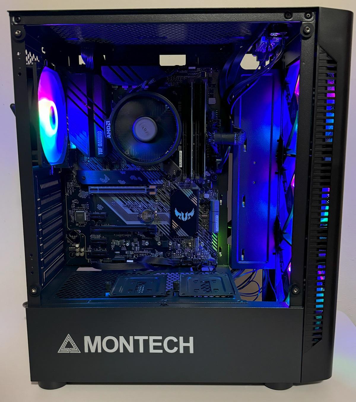AMD Ryzen 5 5600GT Gaming PC ASUS TUF B550-PLUS Radeon Vega 7 Graphics 16GB DDR4 512GB SSD EVGA 600W