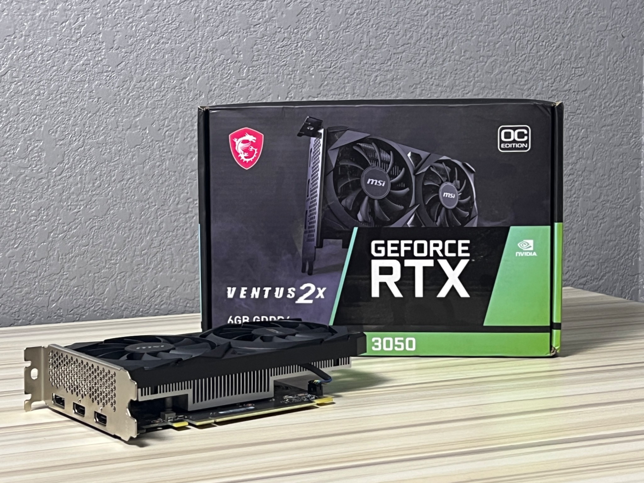 MSI RTX 3050 Ventus 2X 6gb OC