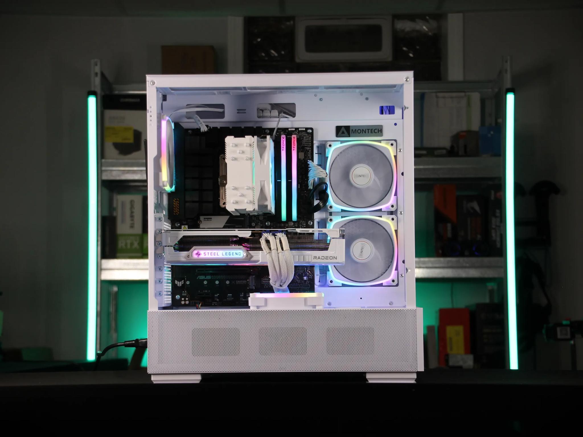 𝑪𝑹𝑬𝑺𝑻 // Ryzen 7 7700X, RX 9070 // Upper Mid-Range Gaming PC