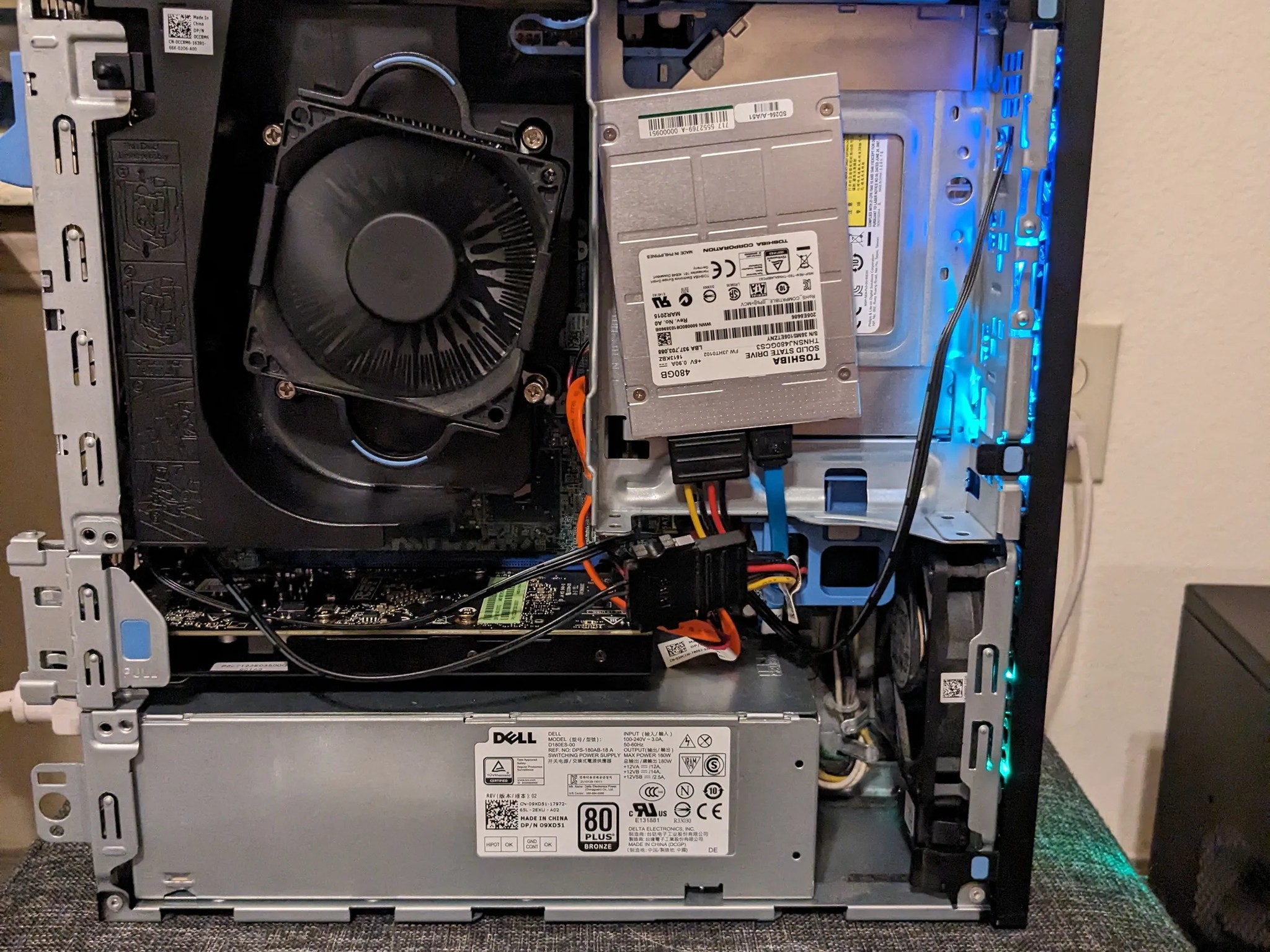 FREE SHIP||"OptiFlex"||i3-6100, 16GB RAM, 480GB SSD, AMD 2GB GPU, Win11, WiFi, RGB