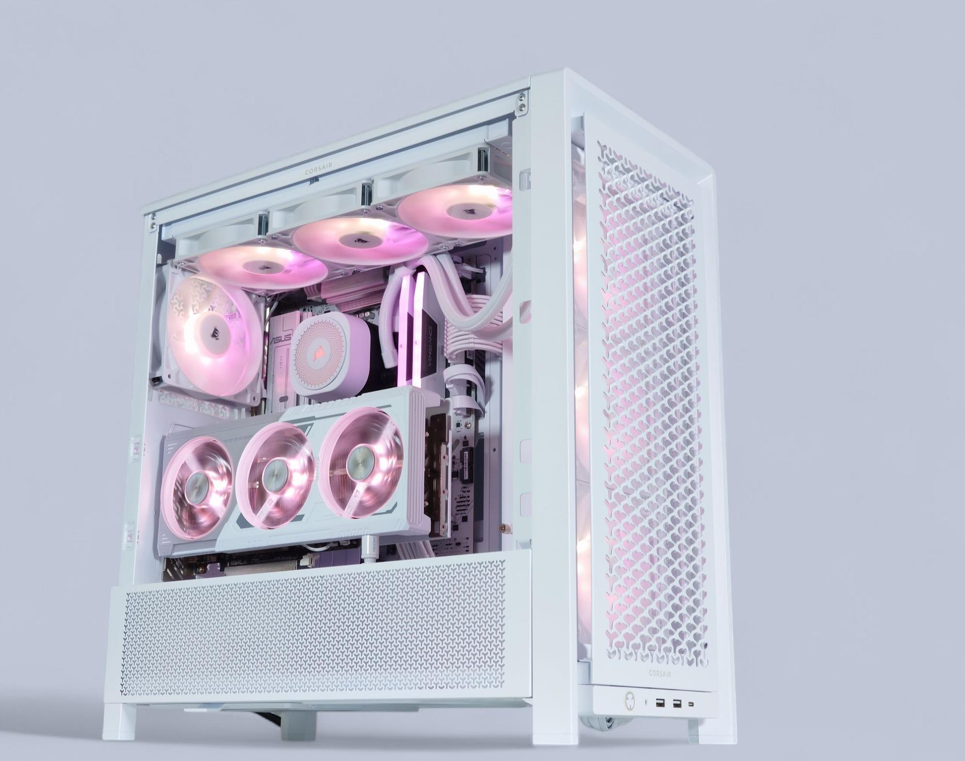 🤍🐻‍❄️All Corsair || All AMD Gaming PC!🥇AMD RX 9070 XT 16GB🥇AMD Ryzen 7 9800X3D 8 core🥇32GB DDR5