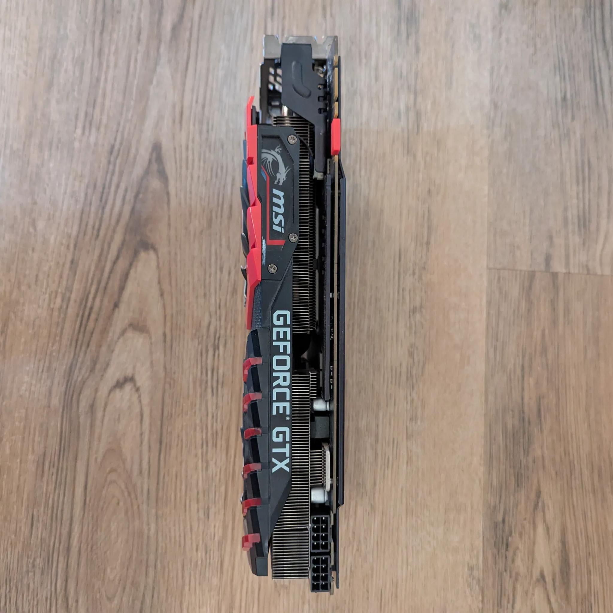 MSI 1080ti 11GB Gaming X Graphics Card GPU