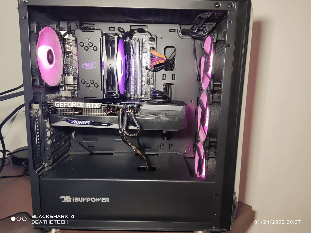 Upgraded iBuyPower 5600x / RTX 3060 PC