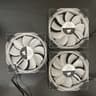 x3 Corsair HD120 RGB LED High Performance 120mm PWM Fans (w/ screws) + RGB Accessories