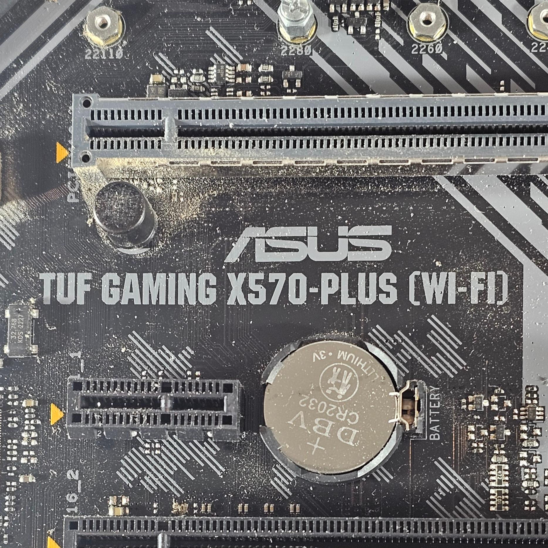 ASUS X570 TUF GAMING PLUS WIFI AMD AM4 DDR4 ATX Motherboard