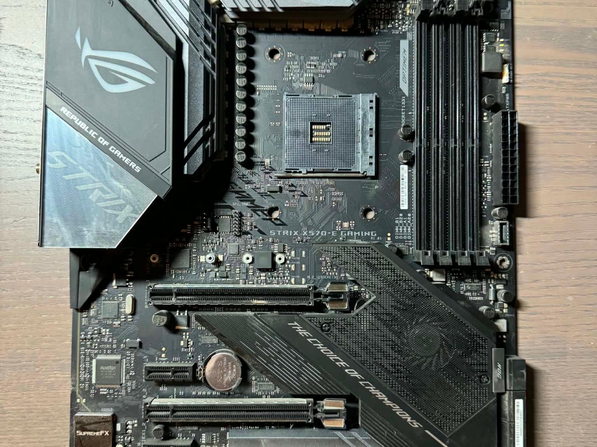 ASUS ROG Strix X570-E Gaming DDR4 Socket AM4 ATX Motherboard Support AMD Ryzen