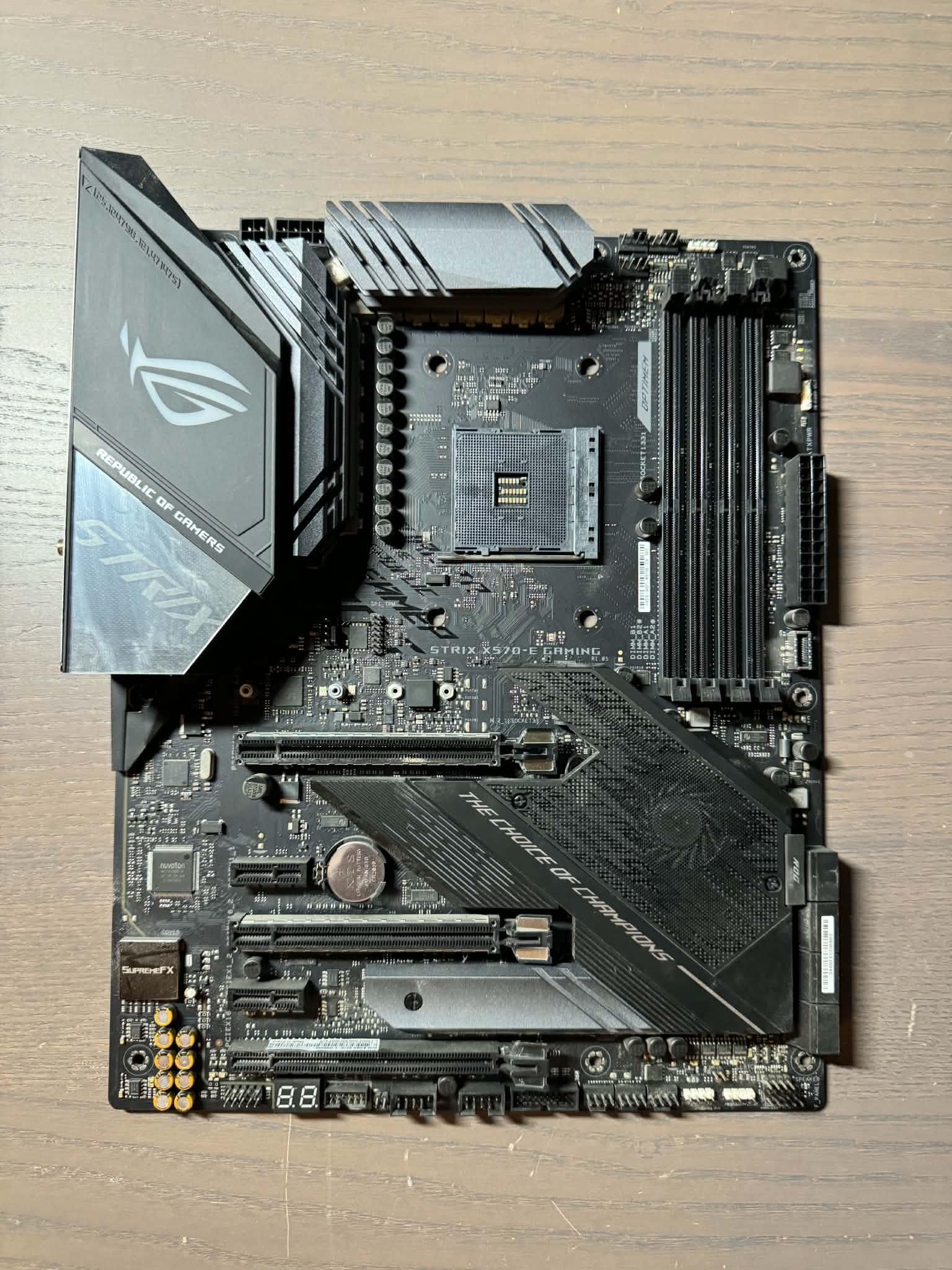ASUS ROG Strix X570-E Gaming DDR4 Socket AM4 ATX Motherboard Support AMD Ryzen