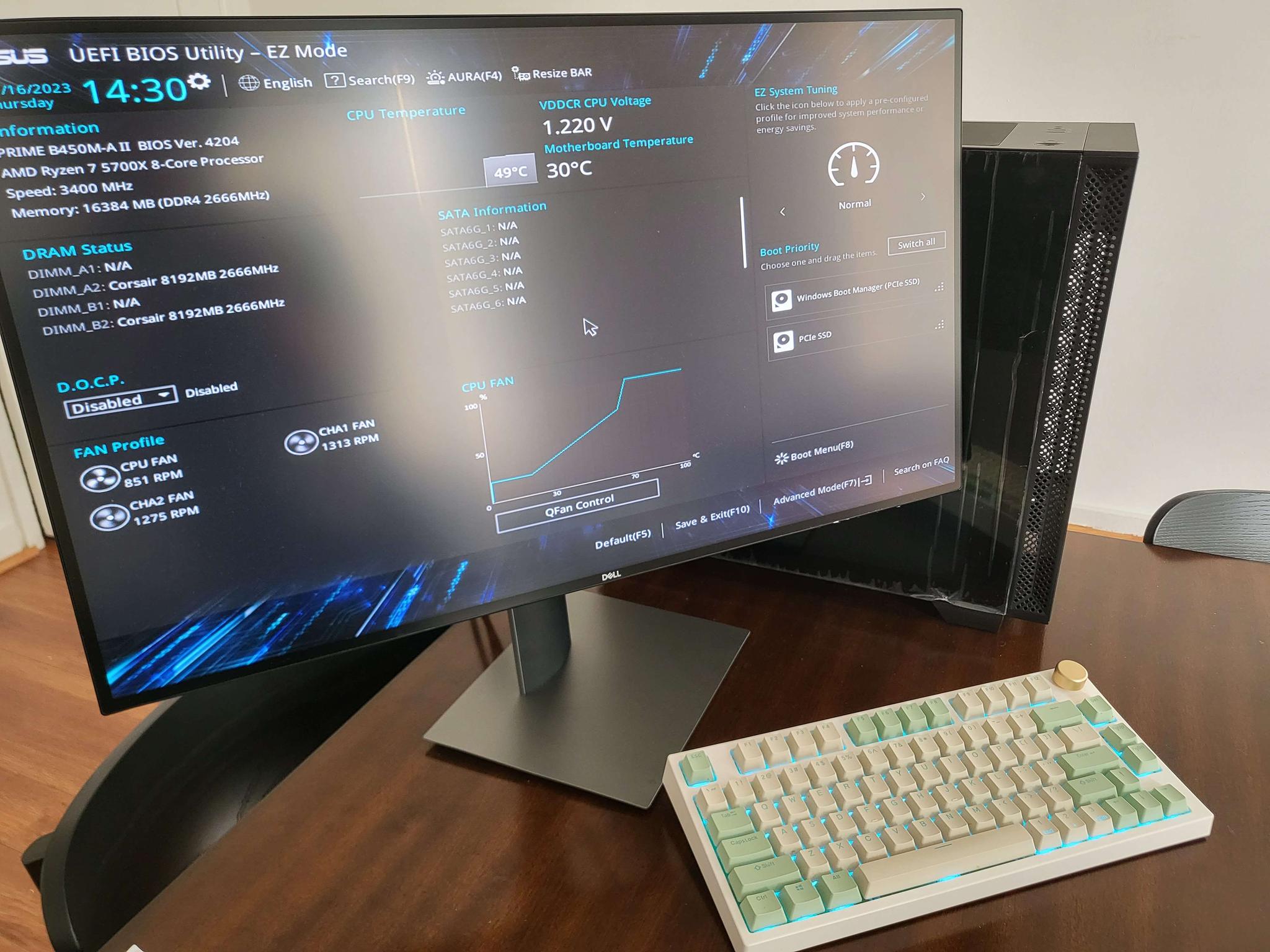 1080p Performance Gaming PC: AMD 5700X, RTX 3060, 16GB RAM, 1TB PCi-e 4 SSD, W11 Pro