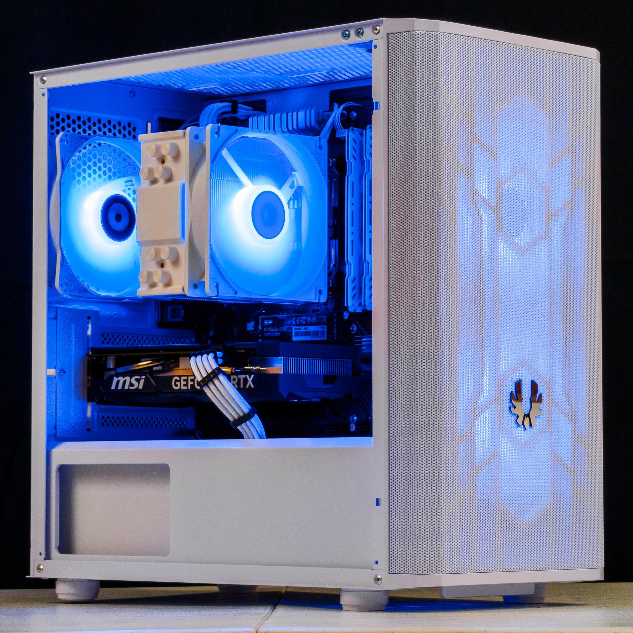 RTX 4060 / Ryzen 7 3700 / 16GB Gaming PC 🖤🤍