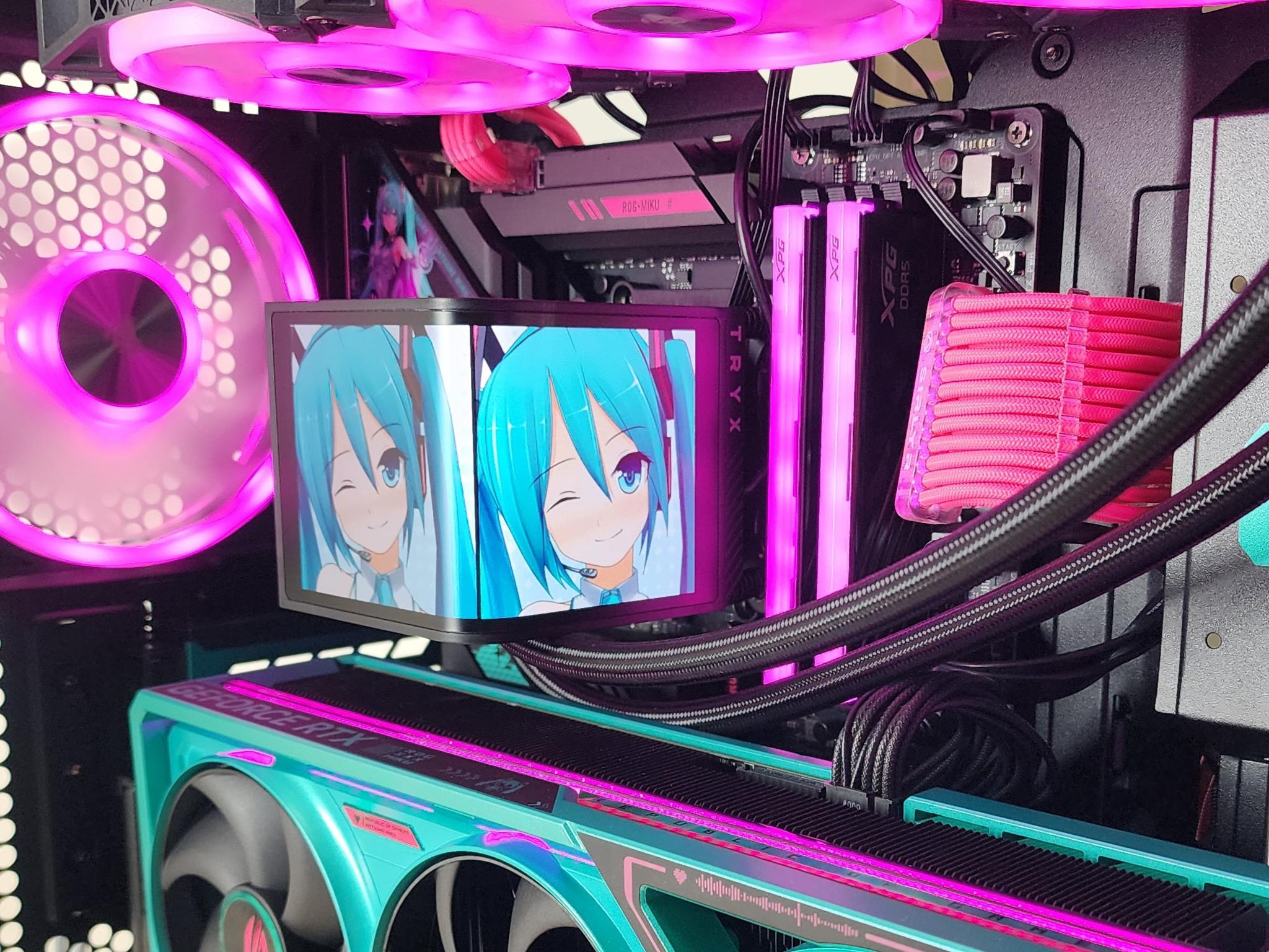 Gaming PC Ryzen 7 9800X3D 32GB 2TB SSD RTX 5080 16GB W11 Hatsune Miku Computer