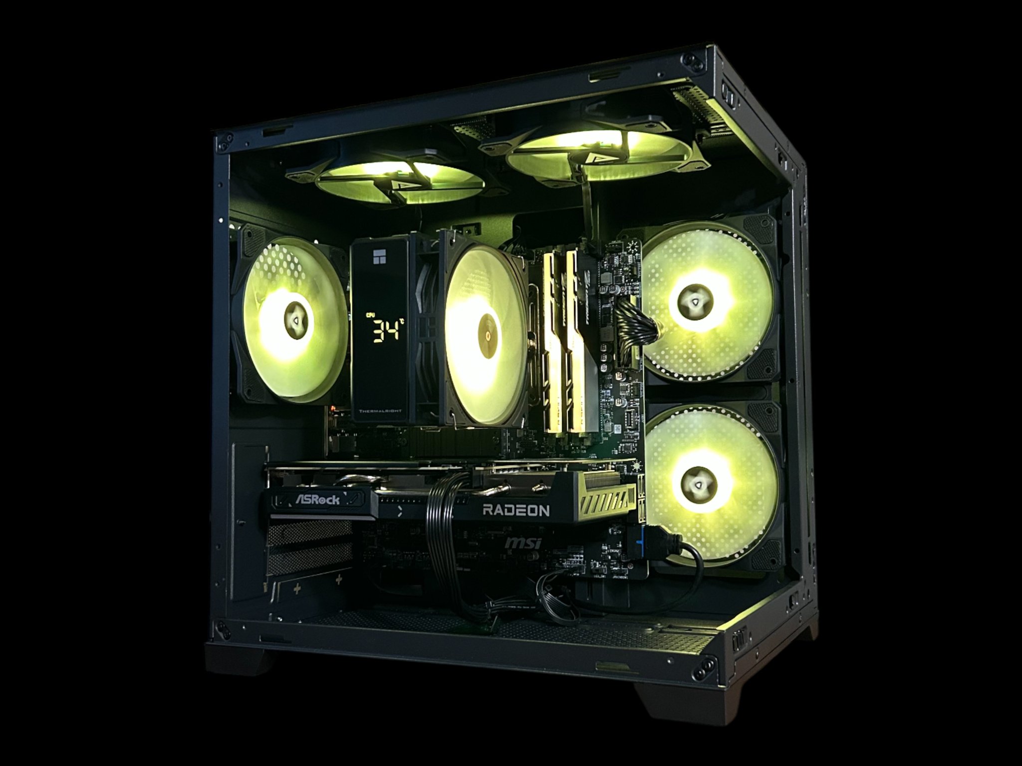 RX 9060XT 16GB | Ryzen 7 5700X | 32GB DDR4 | 1TB NVMe | The Mid-Range Beast RX