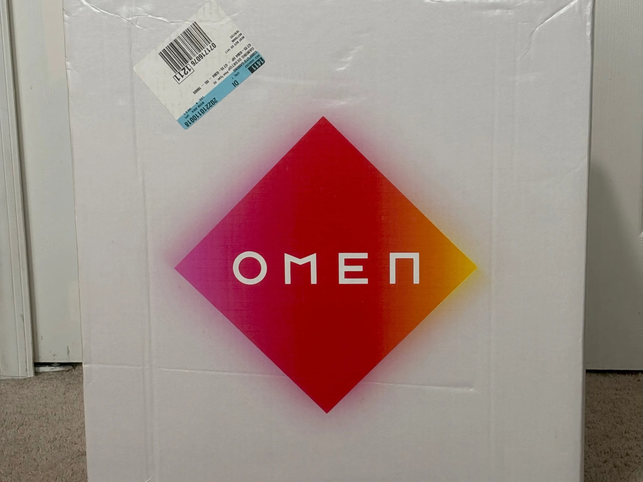 Used Pre-Built White HP Omen 25L AMD Ryzen 5 5600G NVIDIA GeForce GTX 1660 SUPER 8GB VRAM 24GB Ram