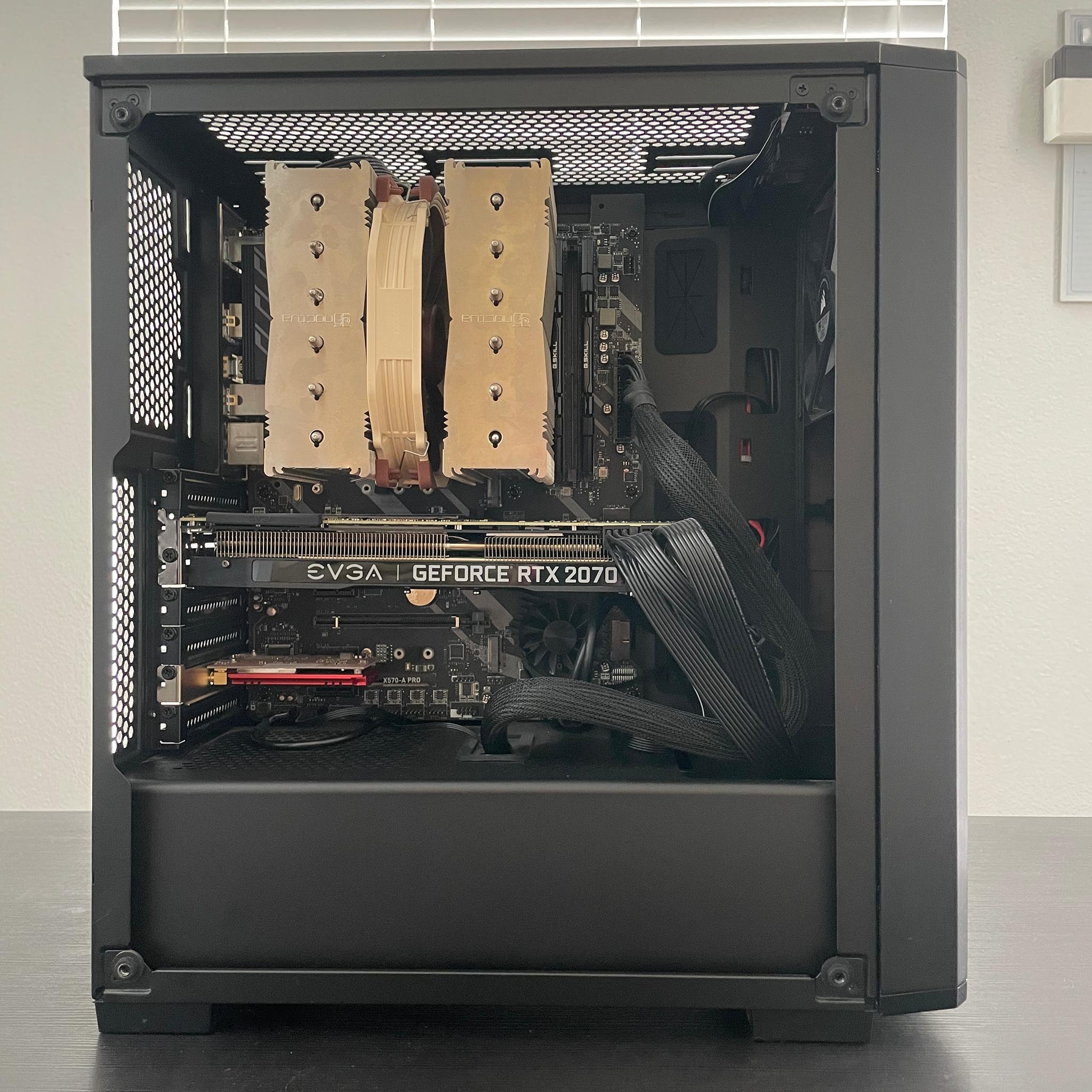 Gaming Computer | Ryzen 5 3600 | GeForce RTX 2070 Super | 32GB DDR4 | 2TB HDD | 512GB SSD