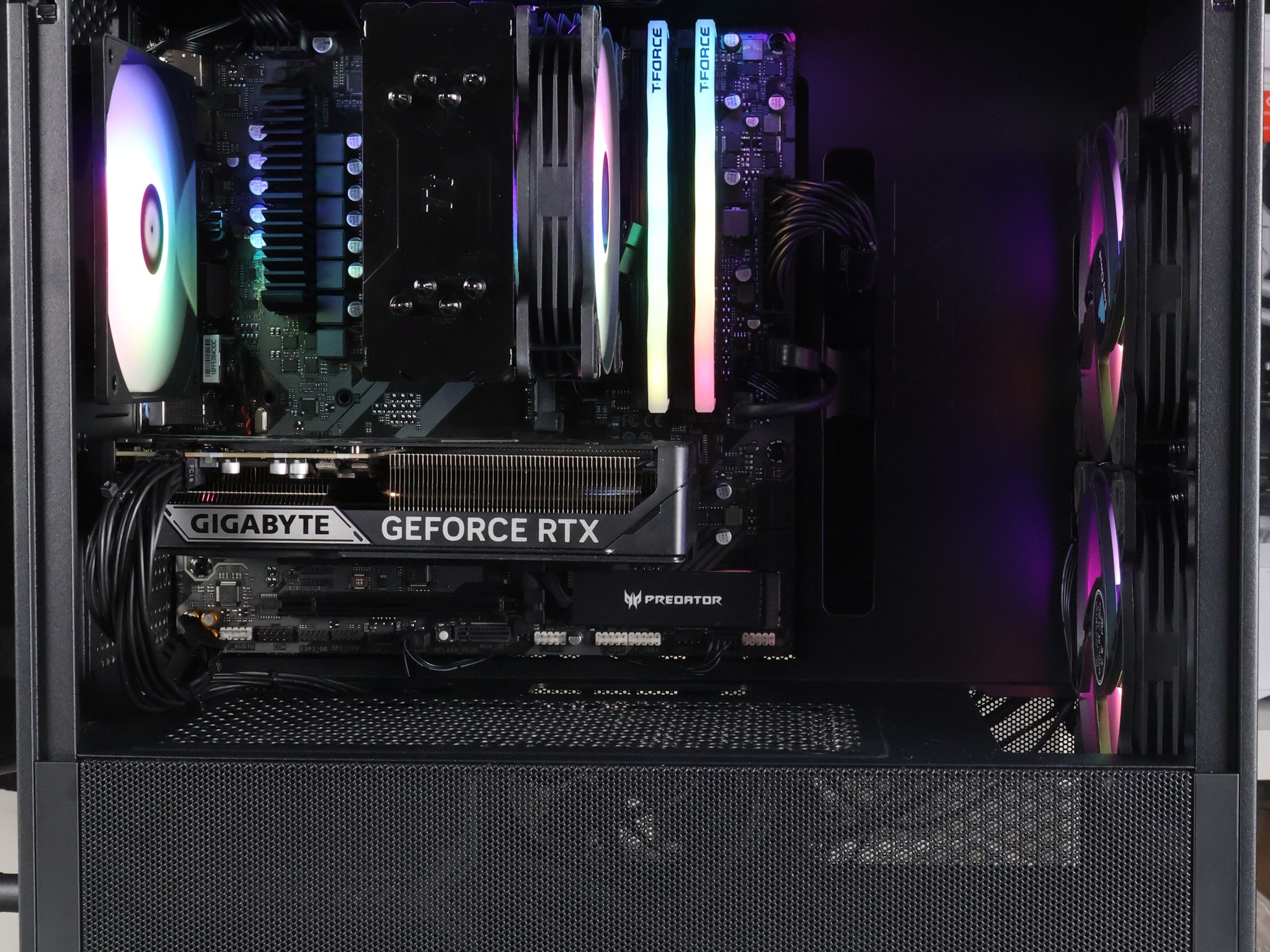 ⚫ Ryzen 7 7700/RTX 5060Ti 16GB Gaming/Streaming PC ⚫