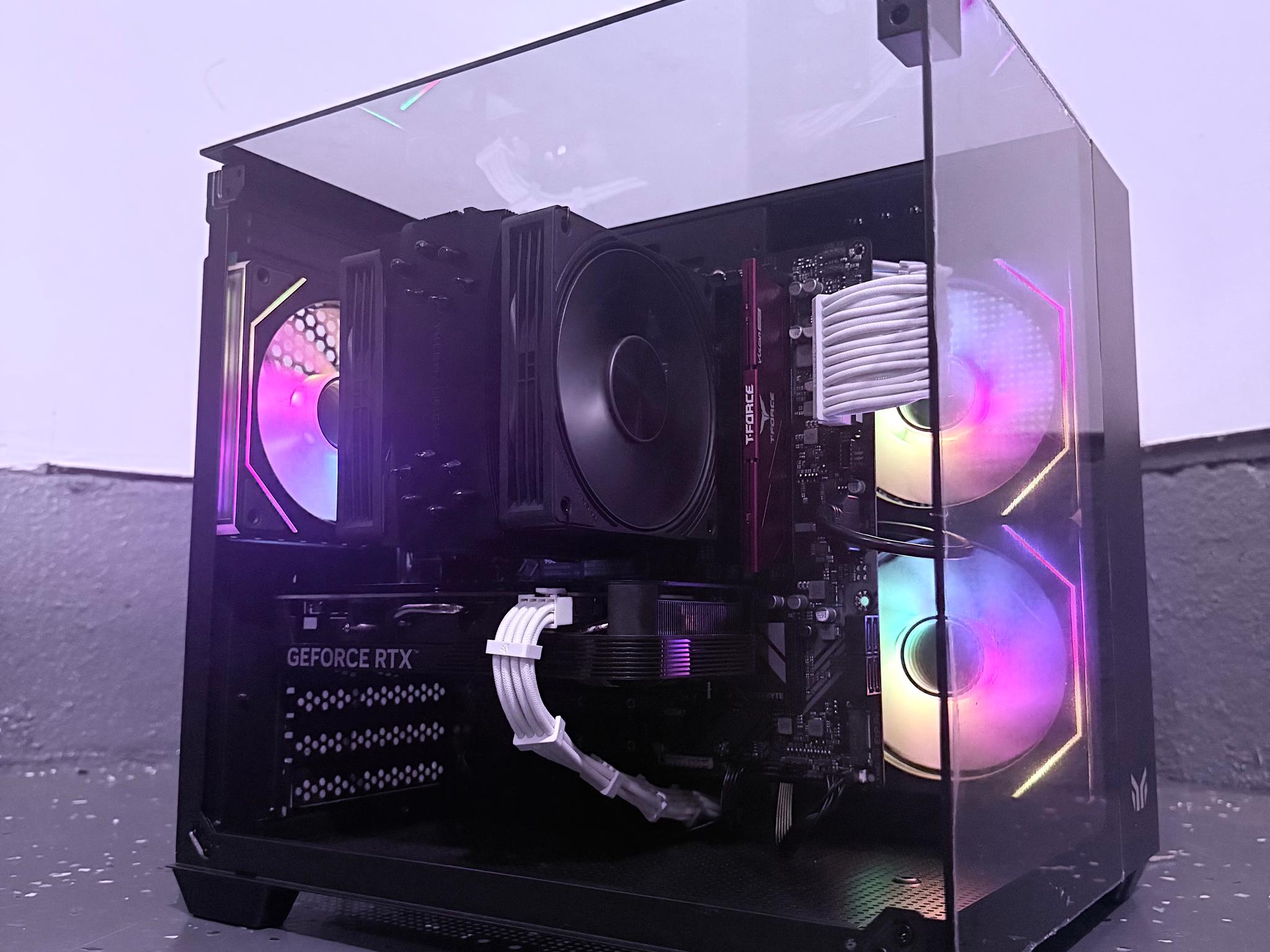 ⚫️"Black Orchid"🌸 | 1440p Gaming | RTX 4060 | i5 14400F | 16GB DDR5 | 1TB+1GB Dram SSD | Free Ship